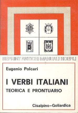 I verbi italiani: teorica e prontuario.