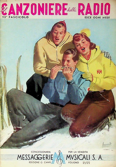 Il canzoniere della radio: fascicolo 13.