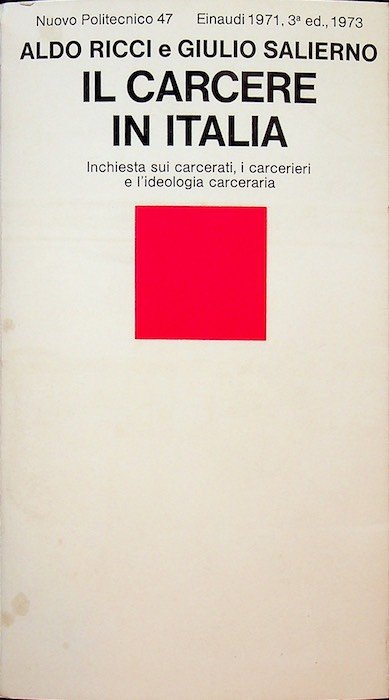 Il carcere in Italia.