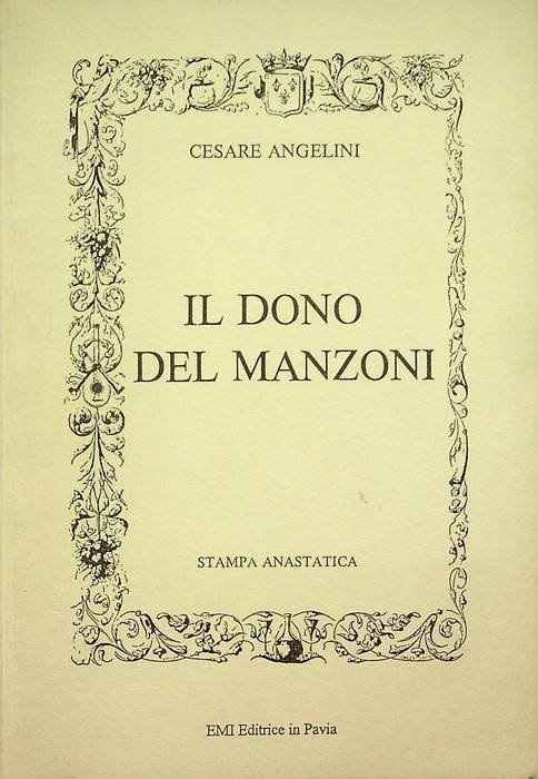 Il dono del Manzoni.