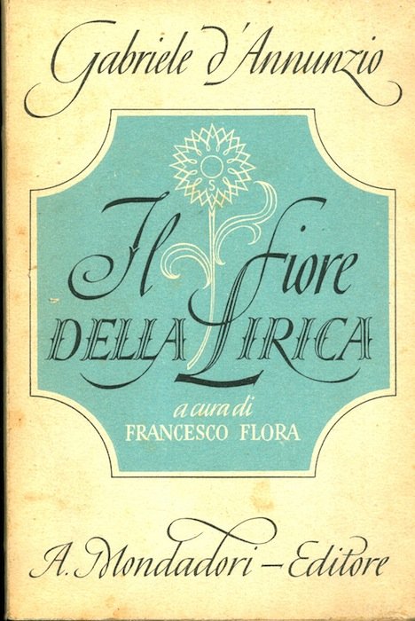 Il fiore della lirica.