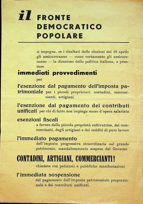 Il Fronte Democratico Popolare. | Immagine Gallery 2