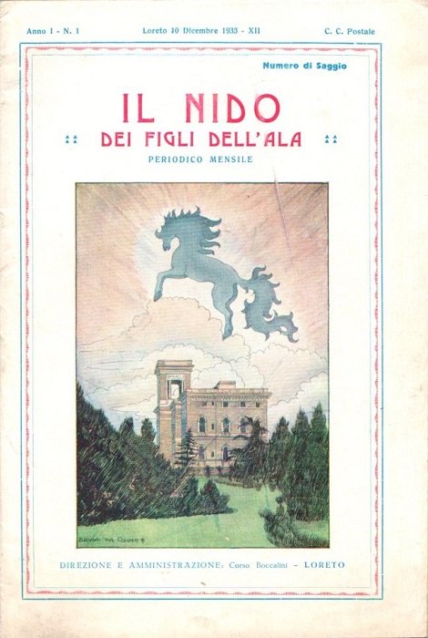 Il nido dei figli dell'ala: mensile di aeronautica.