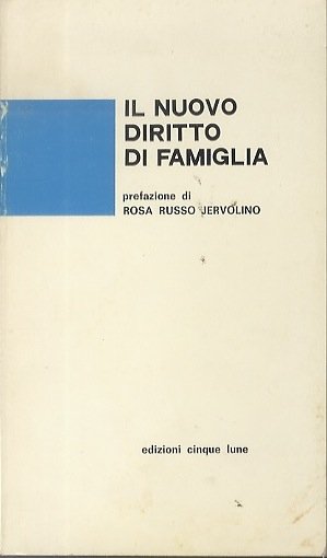 Il nuovo diritto di famiglia.