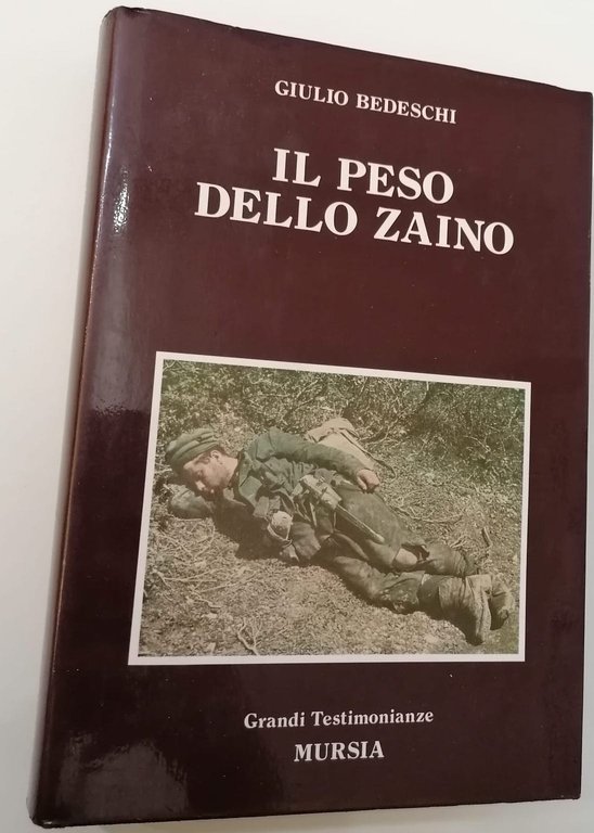 Il peso dello zaino.