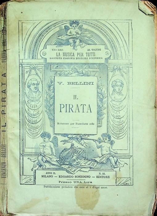 Il Pirata: melodramma in due atti.