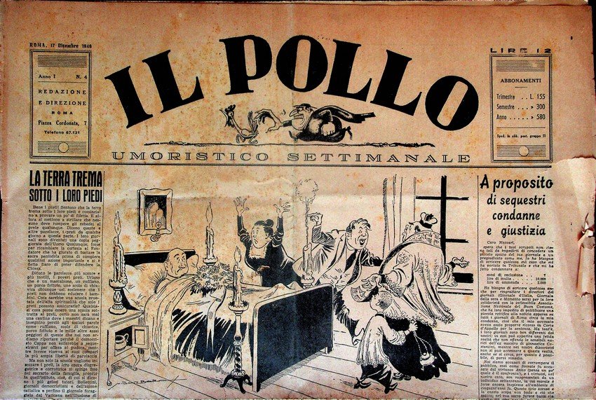 Il pollo: umoristico settimanale: Anno I - N. 4 (17 …