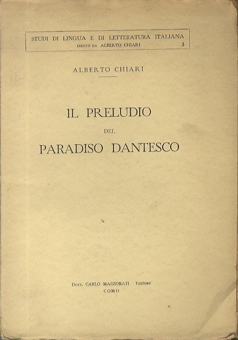 Il preludio del Paradiso dantesco.