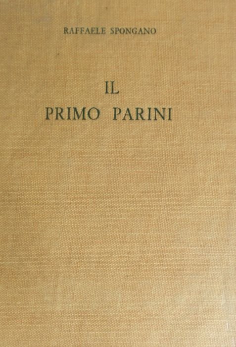 Il primo Parini.