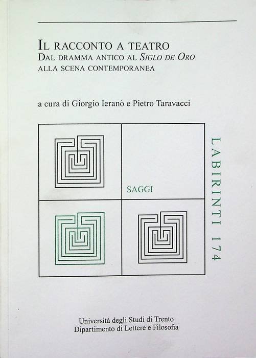 Il racconto a teatro: dal dramma antico al siglo de …