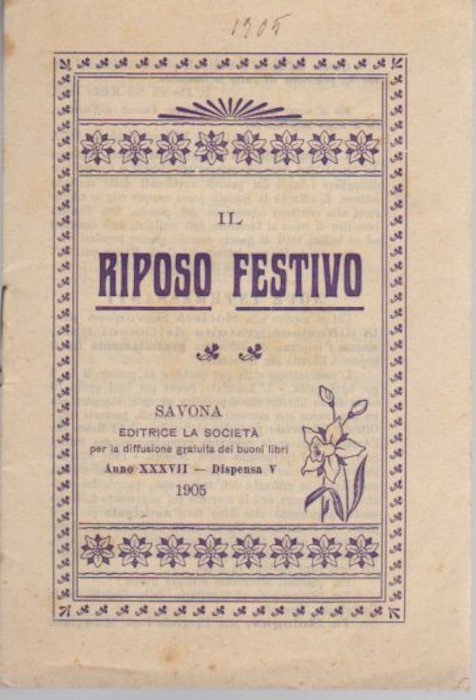 Il riposo festivo.