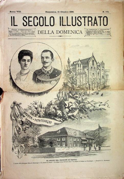 Il Secolo illustrato della domenica: le nozze del principe di …