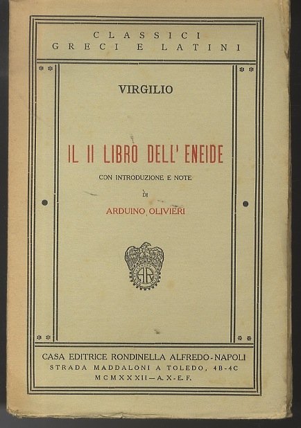 Il secondo libro dell'Eneide.