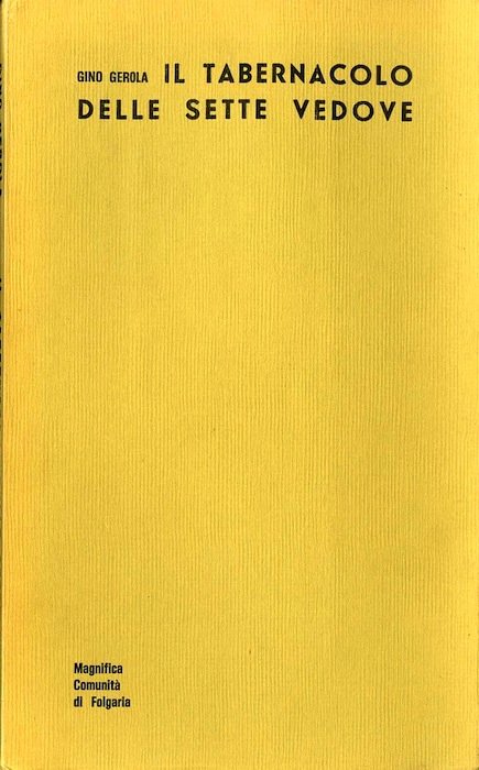 Il tabernacolo delle sette vedove.