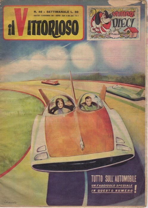 Il Vittorioso: tutto sull'automobile: un fascicolo speciale in questo numero.