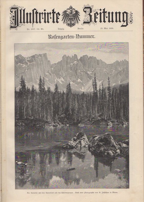 Illustrierte Zeitung: Rosengarten-Nummer.