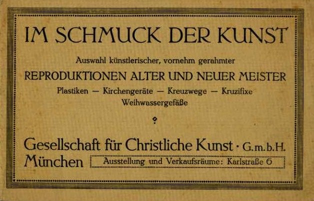Im Schmuck der Kunst: Auswahl kÃ¼nstlerischer, vornehm gerahmter Reproduktionen alter …