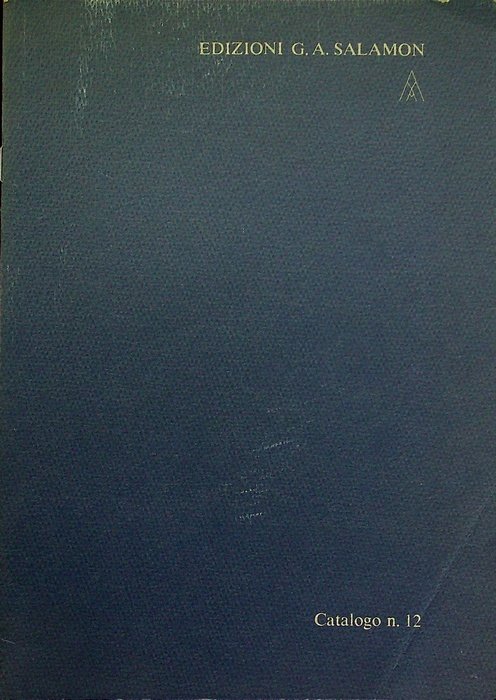 Incisori contemporanei: Catalogo n. 12.