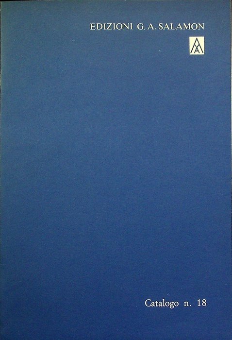 Incisori contemporanei: Catalogo n. 18.