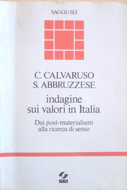 Indagine sui valori in Italia: dai post-materialismi alla ricerca di …
