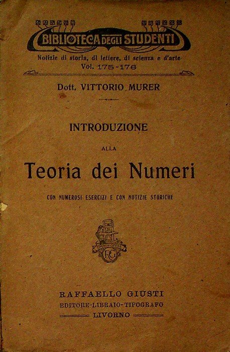 Introduzione alla teoria dei numeri: con numerosi esercizi e con …