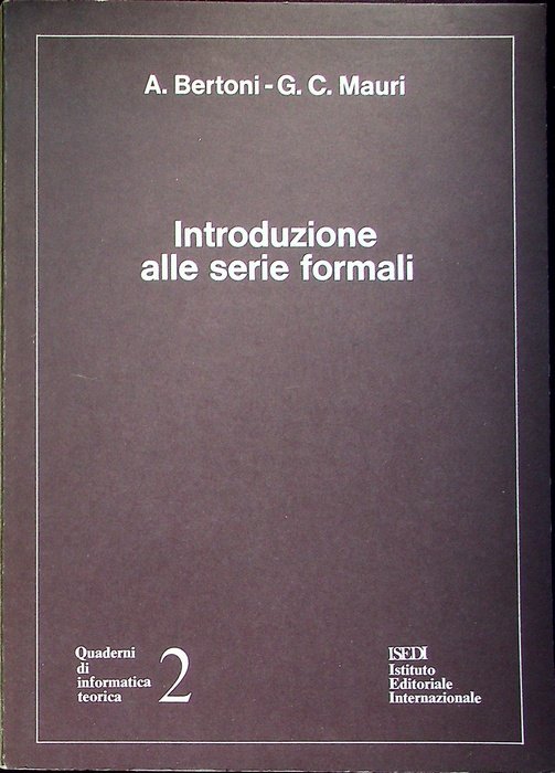 Introduzione alle serie formali.