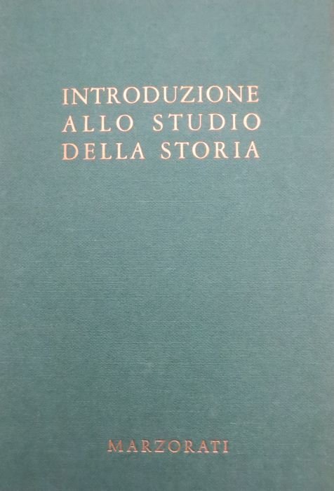 Introduzione allo studio della storia.