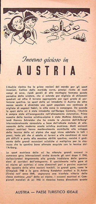 Inverno gioioso in Austria.