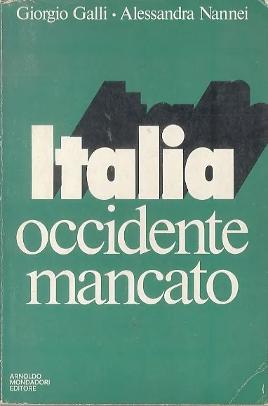Italia: occidente mancato. | Immagine Gallery 2