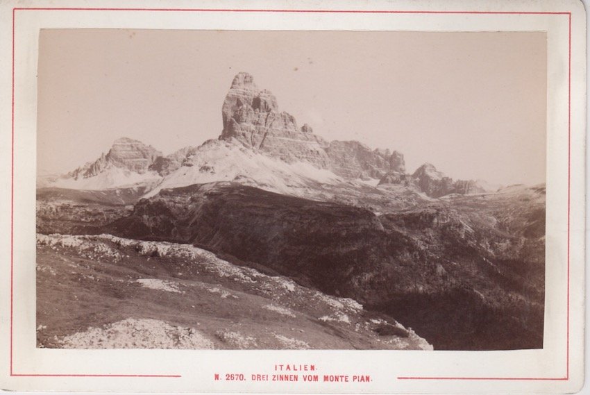 Italien - N. 2670. Monte Cadini vom Monte Pian.
