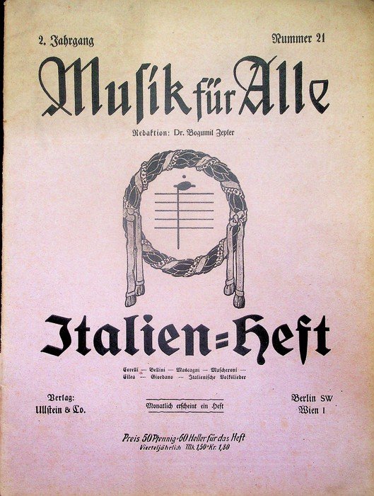 Italien-Heft.