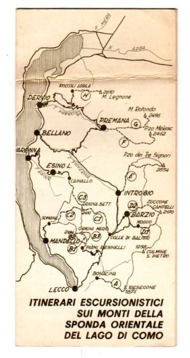 Itinerari escursionistici sui monti della sponda orientale del lago di … | Immagine principale