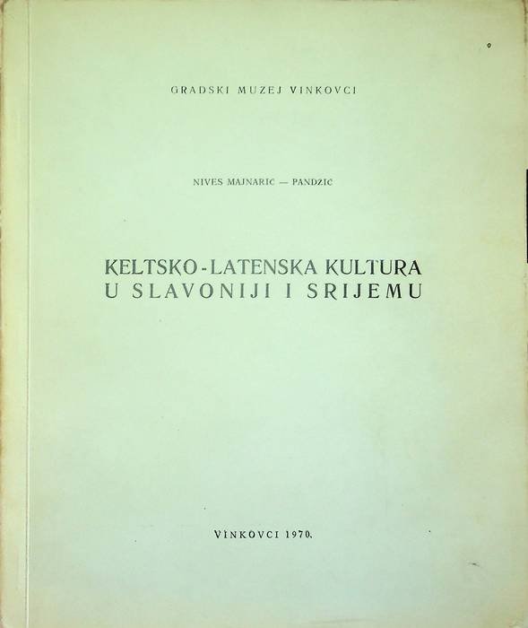 Keltsko Latenska kultura u slavoniji i srijemu.