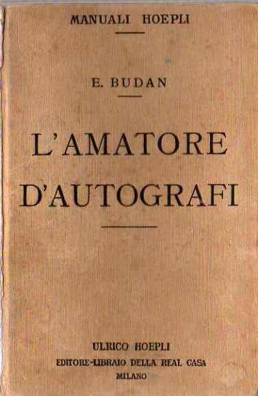 L'amatore d'autografi.