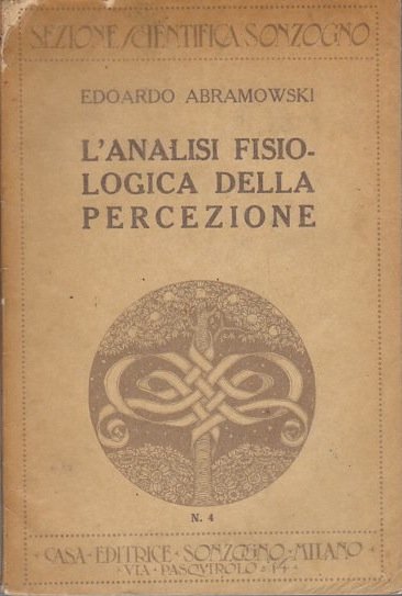 L'analisi fisiologica della percezione.
