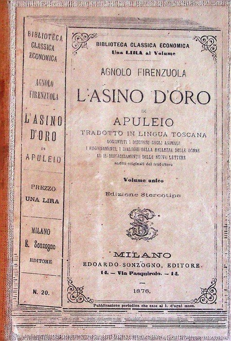 L'Asino d'oro di Apuleio.