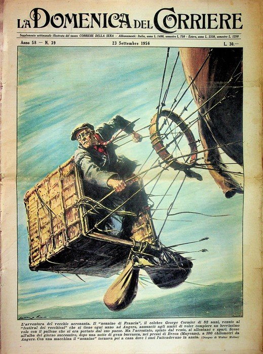 L'avventura del vecchio aeronauta.