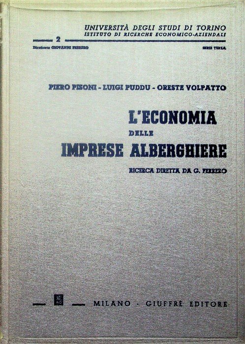 L'economia delle imprese alberghiere.