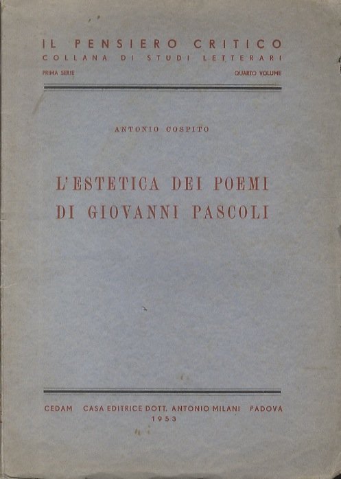 L'estetica dei poemi di Giovanni Pascoli.