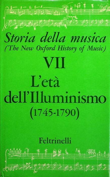 L'etÃ dell'illuminismo: 1745-1790.