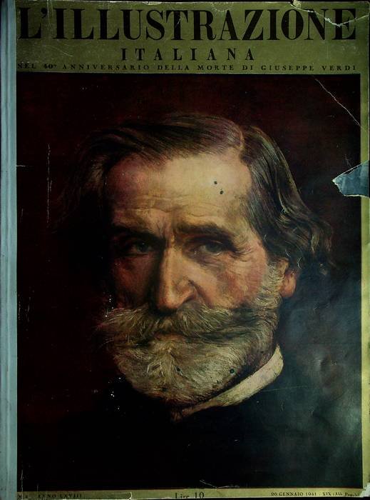 L'illustrazione italiana: nel 40Â° anniversario della morte di Giuseppe Verdi.