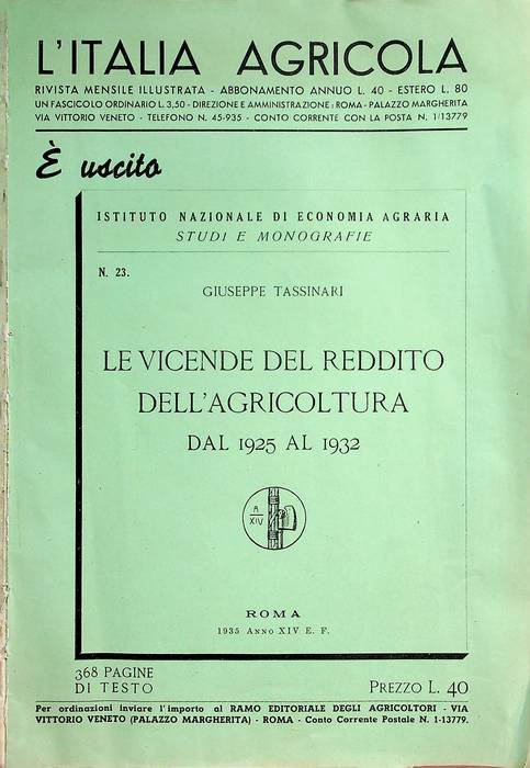 L'Italia agricola: rivista mensile illustrata: N. 3 (marzo 1936).