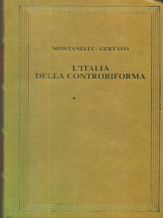 L'Italia della Controriforma: (1492-1600).