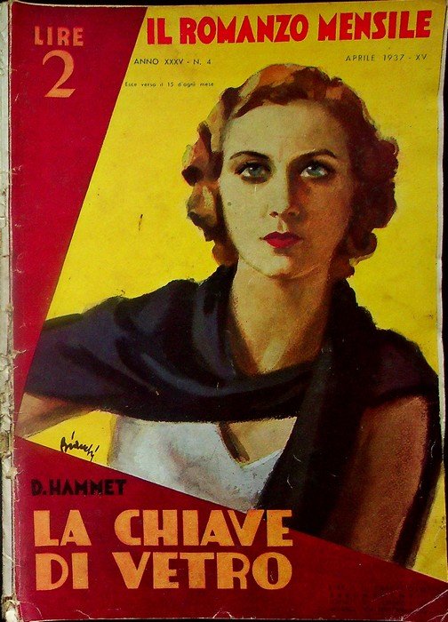 La chiave di vetro: romanzo americano.