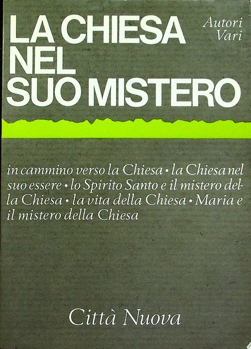 La Chiesa nel suo ministero: in cammino verso la Chiesa, …