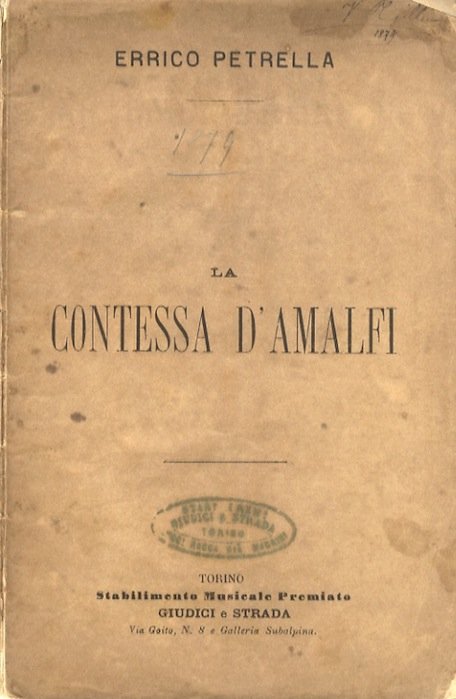 La contessa d'Amalfi.