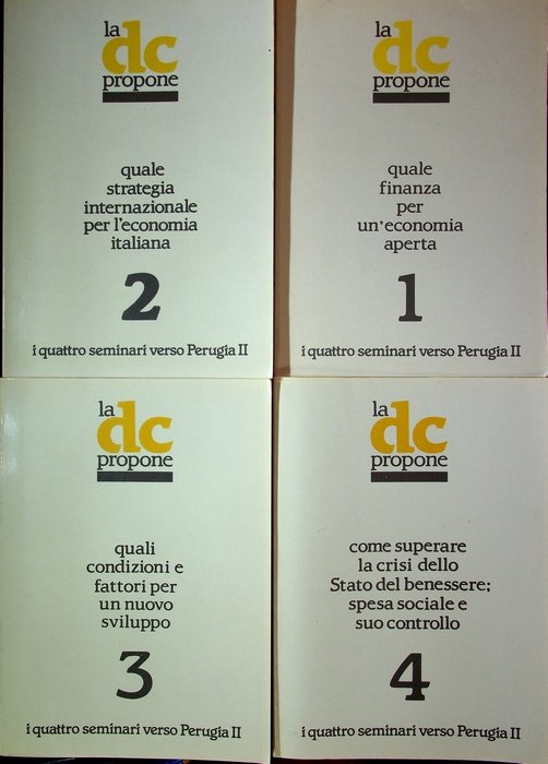 La DC propone: i quattro seminari verso Perugia II: 1. …