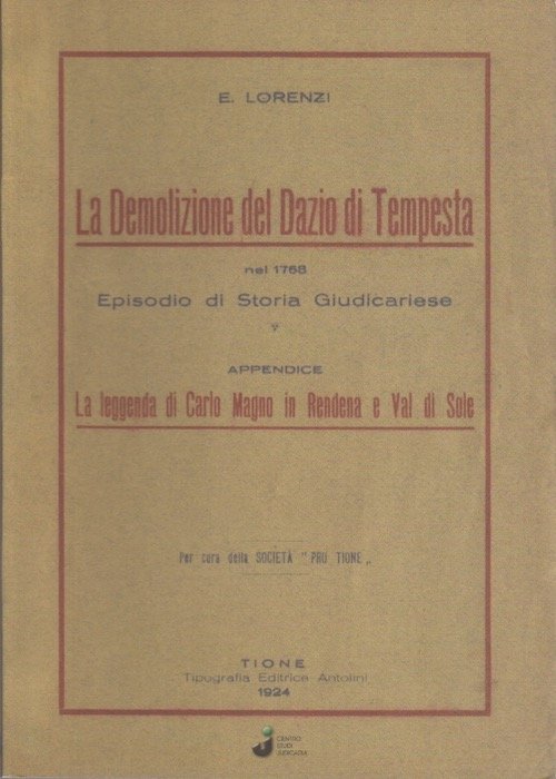 La demolizione del dazio di Tempesta nel 1768: episodio di …