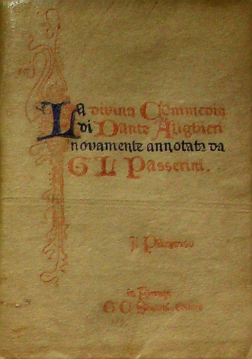 La Divina commedia: 3. Il Paradiso.