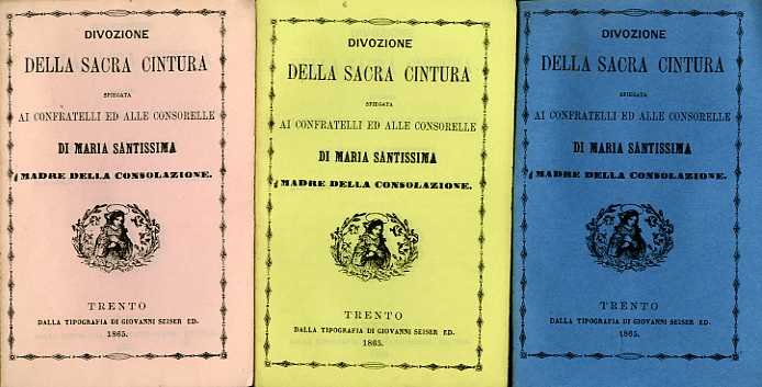 La divozione della Sacra Cintura spiegata ai confratelli ed alle …